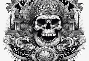 Valhalla steps path tattoo idea