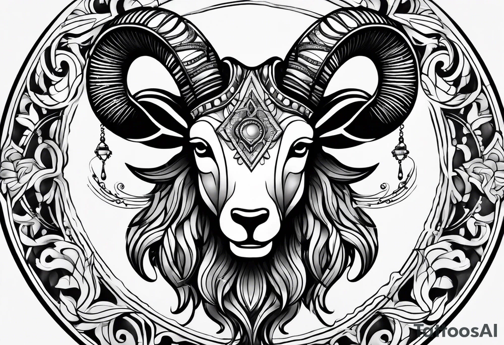 Aries tattoo idea