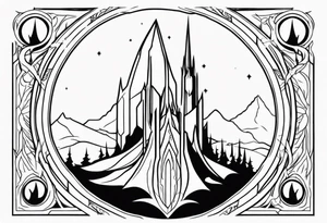 Sauron tattoo idea