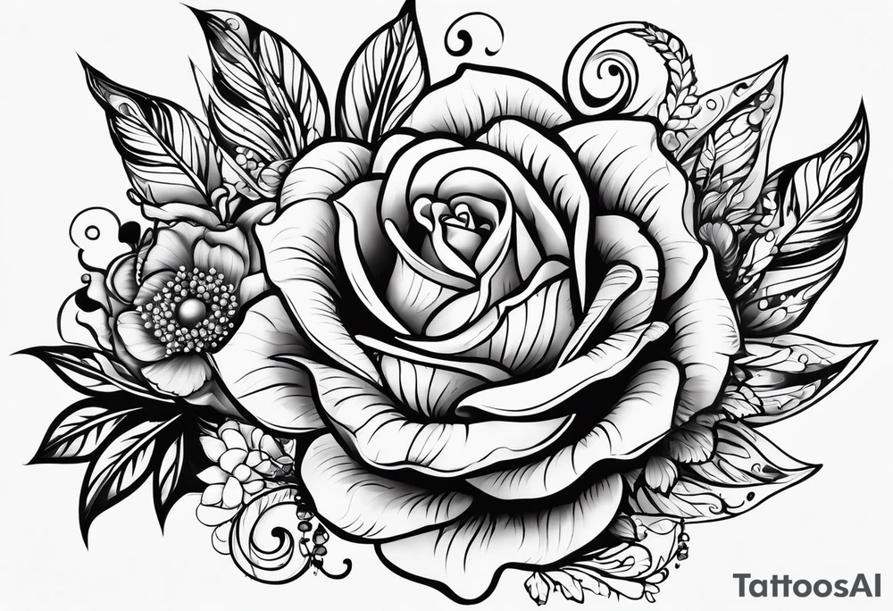 Numbers 2005, 2000 and 1997 tattoo idea