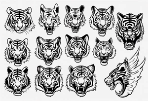 Flying tiger tattoo idea