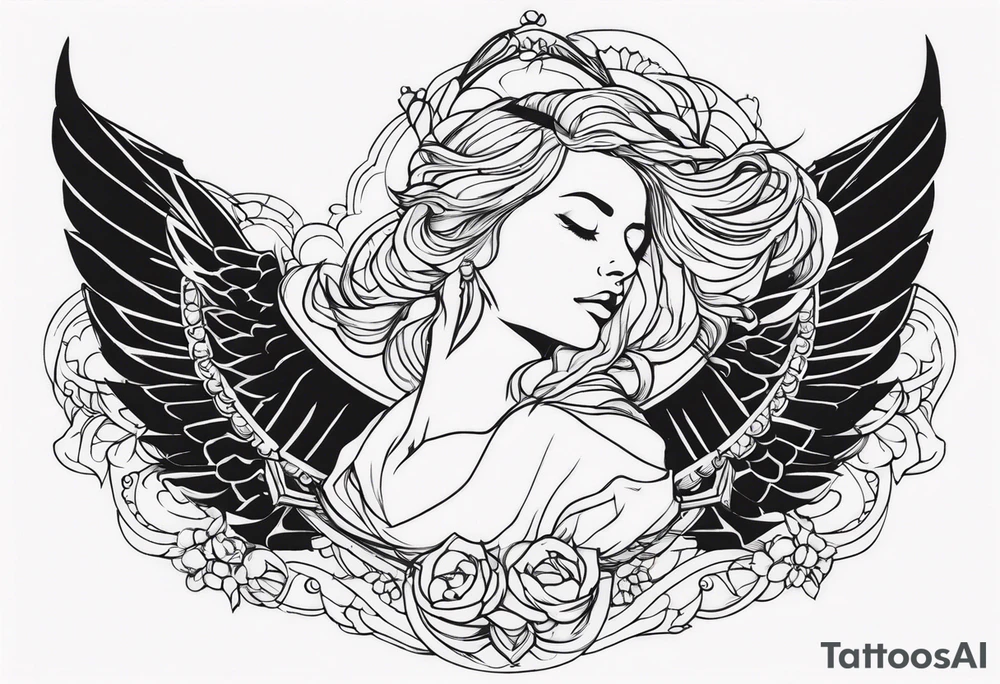angle tattoo idea