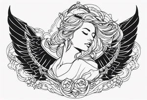 angle tattoo idea