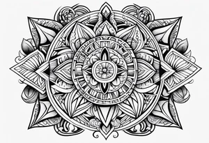 traditional Hawaiian tattoo idea