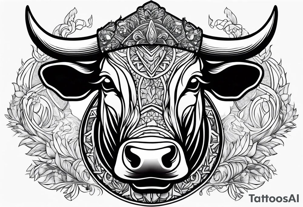 Cigars, booze, bull fighting tattoo idea