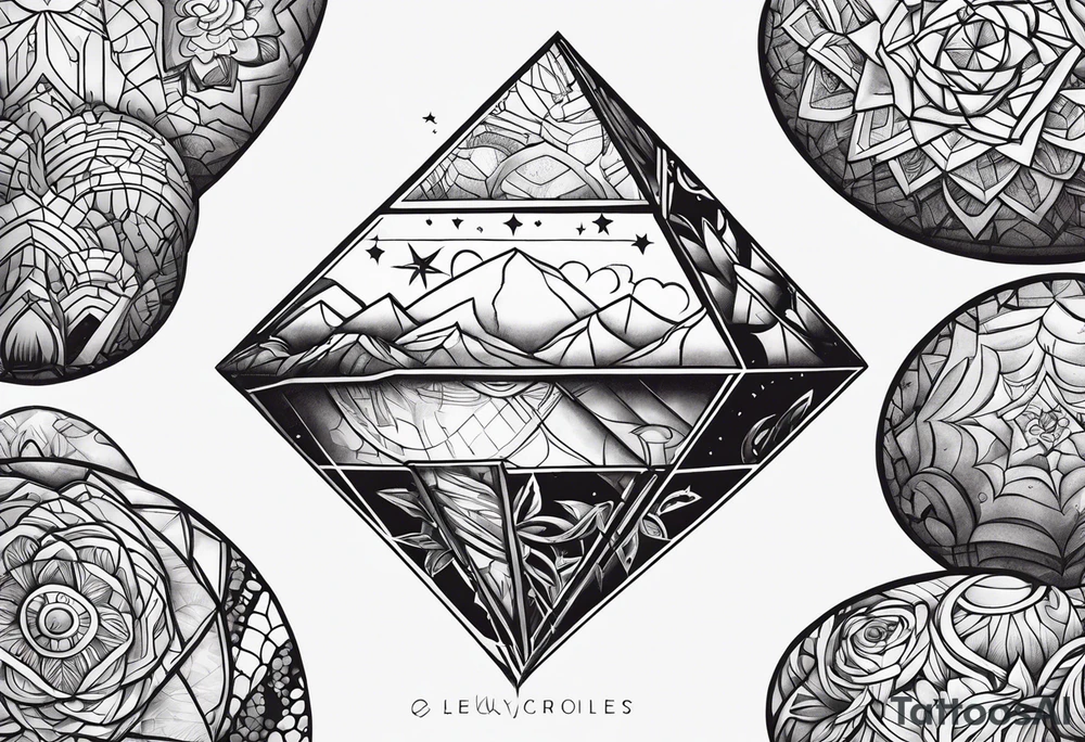 Wishing rocks tattoo idea