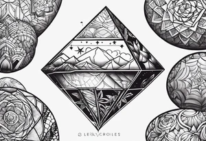 Wishing rocks tattoo idea
