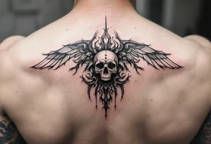 Date of birth and date of death tattoo idea