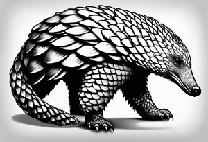 Pangolin tattoo idea