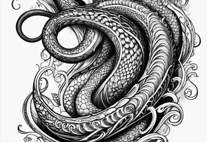 tentacle tattoo idea
