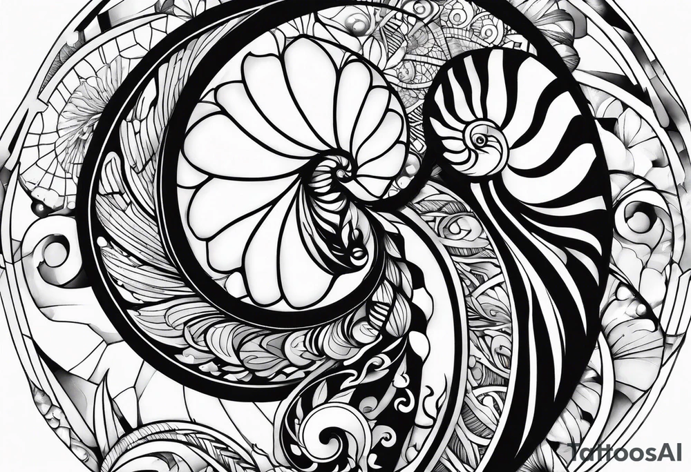 Nautilus tattoo idea