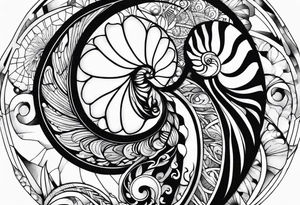 Nautilus tattoo idea