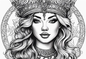 Dancing queen chorus tattoo idea