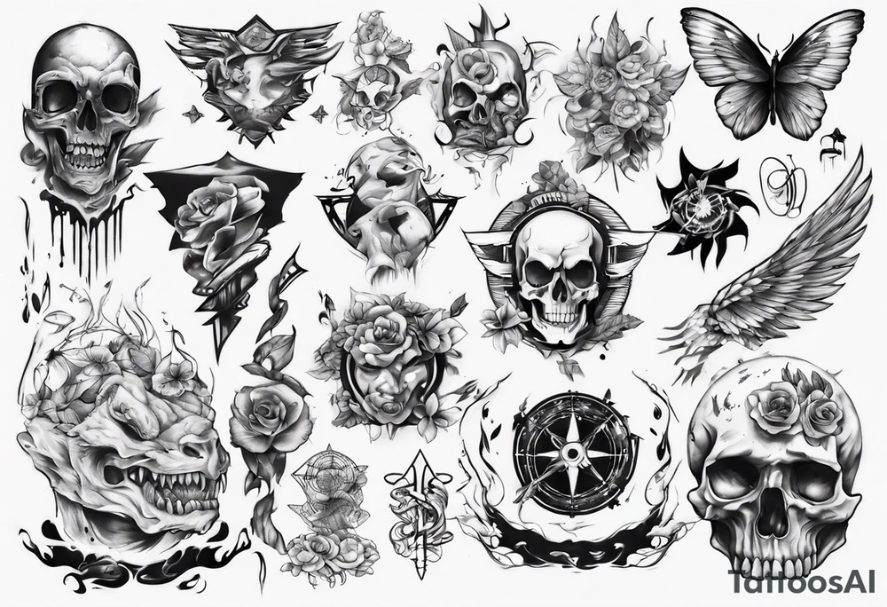 random, anything tattoo idea