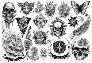 random, anything tattoo idea