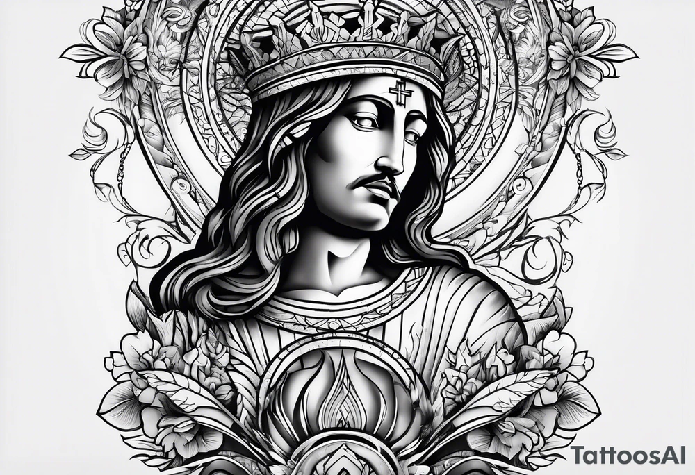 simbolo de jesus tattoo idea