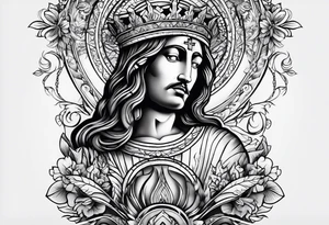 simbolo de jesus tattoo idea