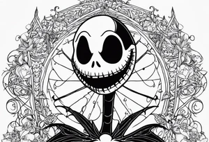 Jack Skellington tattoo idea