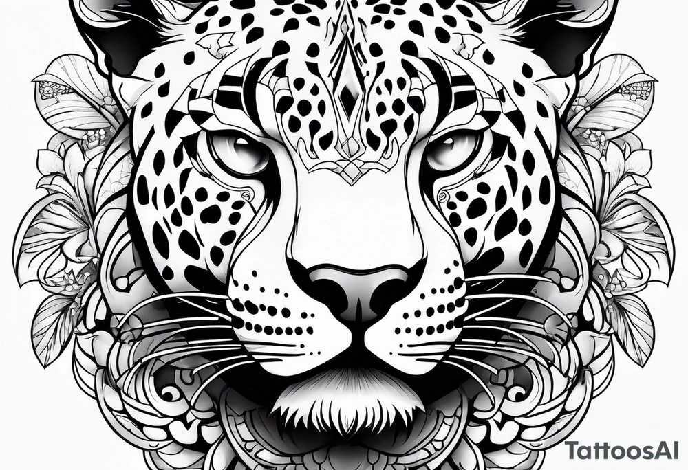 Jaguar tattoo idea