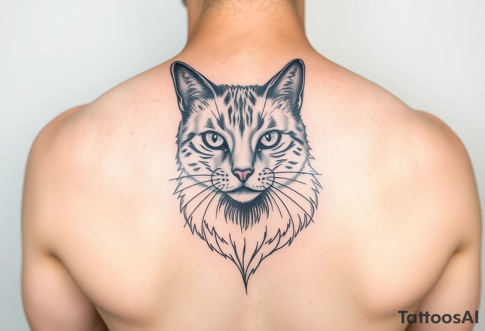 Cat tattoo idea