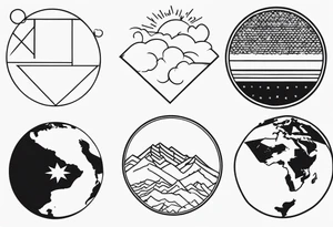 Original, España, Ecuador y Venezuela tattoo idea