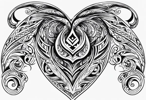 Tribal rib tattoo tattoo idea