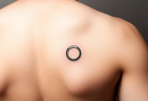 femine wedding ring tattoo on finger tattoo idea