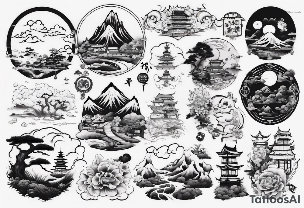 “I took another step, as I walk out the door on this endless road behind me” tattoo idea