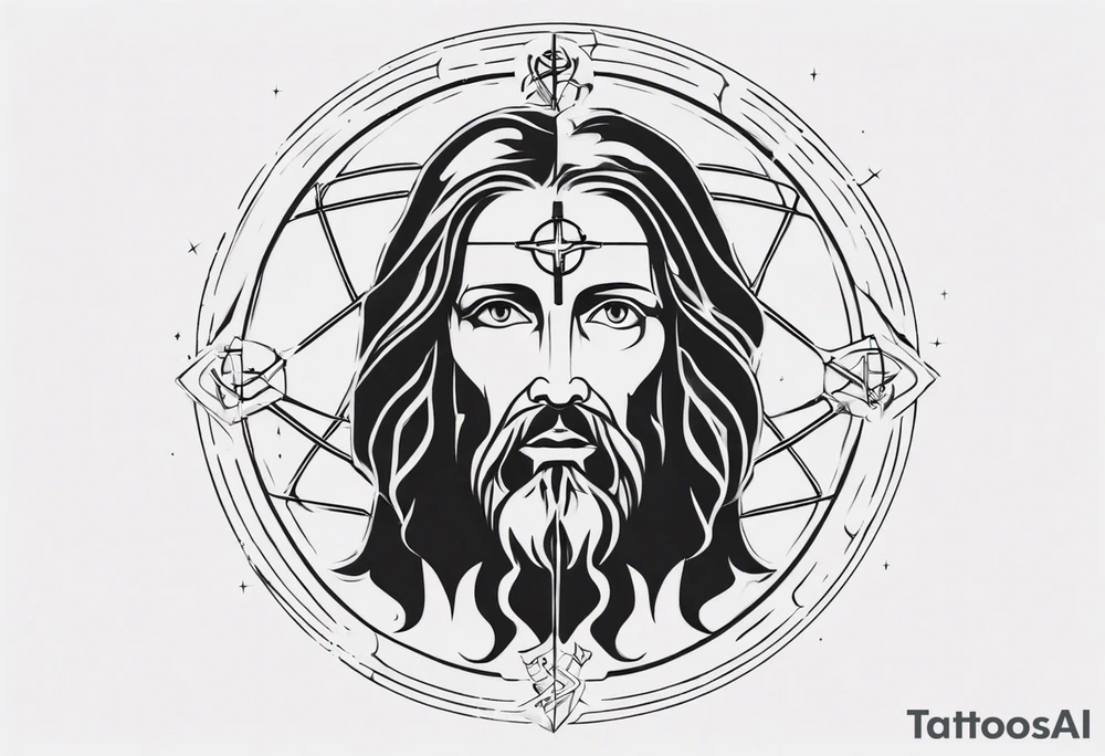 Combine science with Jesus, not satanic
No skulls tattoo idea Combine science with Jesus, not satanic
No skulls tattoo idea