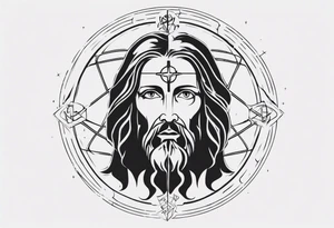 Combine science with Jesus, not satanic 
No skulls tattoo idea