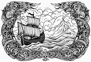 Viking death 
prayer poem tattoo idea