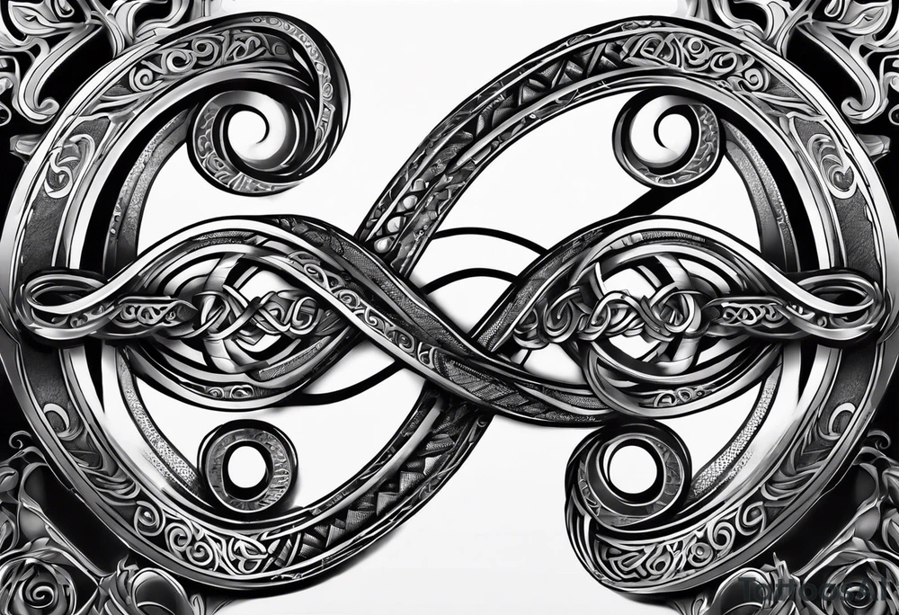 infinity symbol tattoo idea