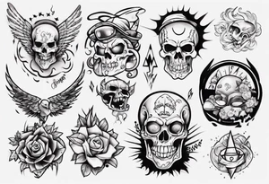 cartoon tattoo idea