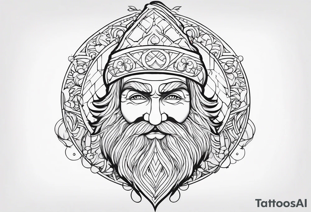 Santaclause tattoo idea
