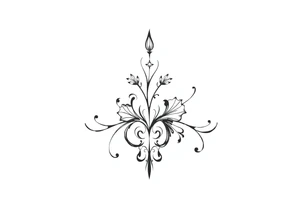 Beauty. Gothic tattoo idea