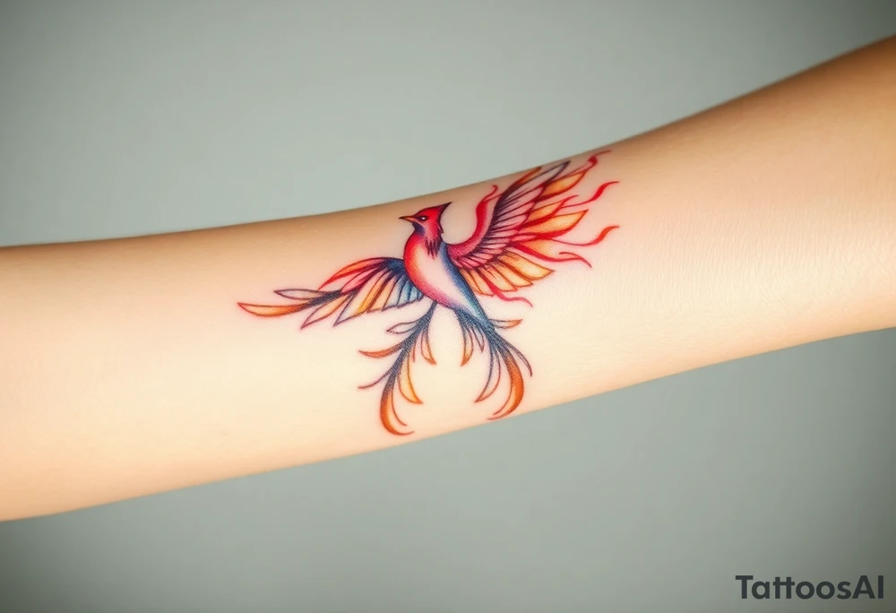 Phoenix tattoo idea