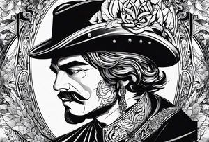 guy faux tattoo idea
