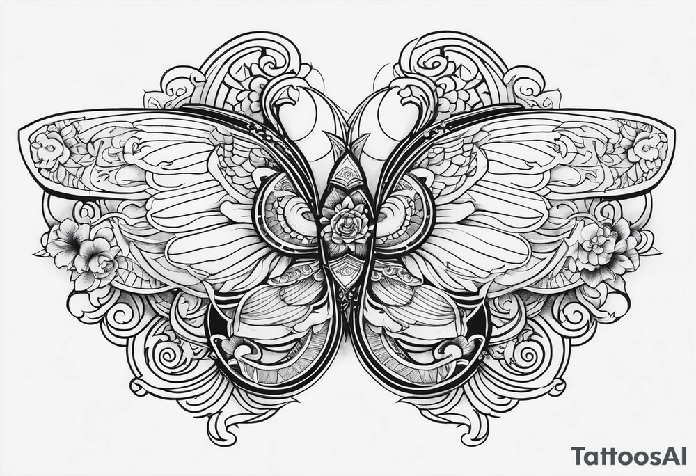 Gemini symbol tattoo idea