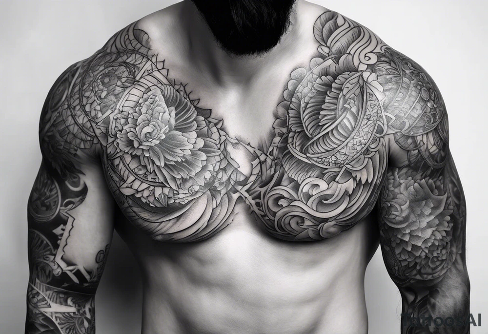 Sleeve with bible verses tattoo idea