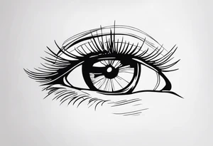 Quote “I see you there” tattoo idea
