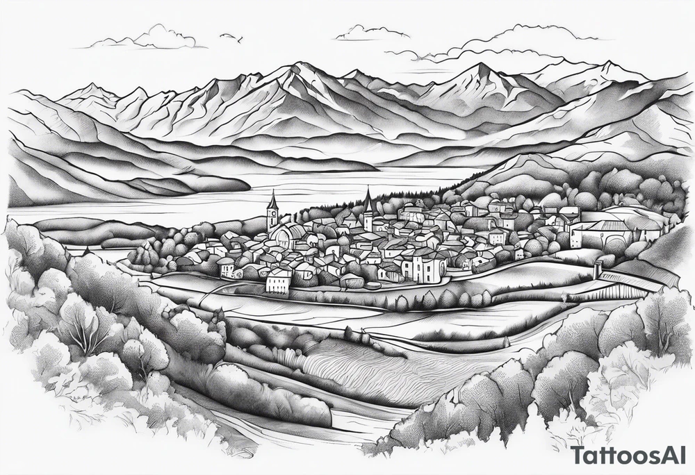 Bosnian Borders:
"Let the outline of Bosnia and Herzegovina’s borders be the central focus of the tattoo. Use thin lines to draw the country’s shape, making it clear and elegant."
"Place the map centrally, symbolizing your connection to the homeland." tattoo idea