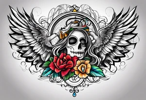 Puerto rico family tattoo idea
