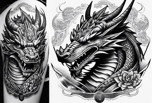 Dragon shogun star wars army tattoo idea