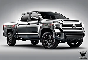 2015 toyota tundra gray lowered into the weeds tattoo idea