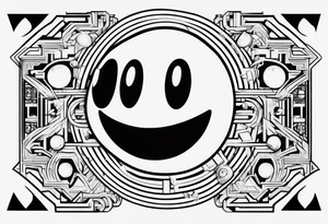 Pac-Man tattoo idea