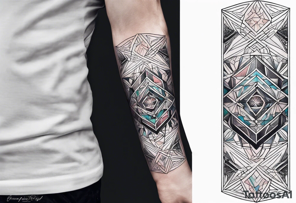 British, forearm tattoo, geometric, subtle, men, culture, iconic tattoo idea