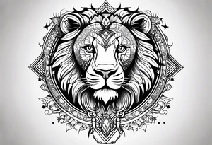 Leo astrologysign tattoo idea