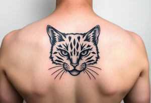 Black Cat tattoo idea