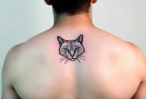 Black Cat tattoo idea