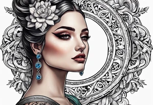 Fine line Greek Tattoo tattoo idea